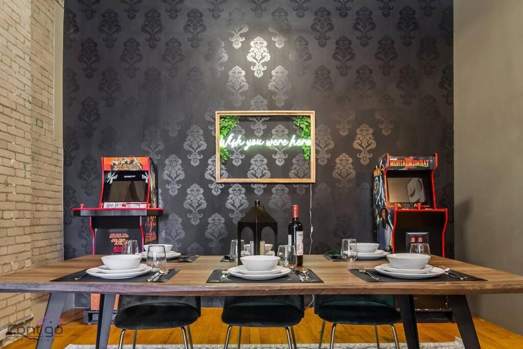 Historic Jd Loft, Near Ice District, Rogers Place, Ug Parking Edmonton Ngoại thất bức ảnh