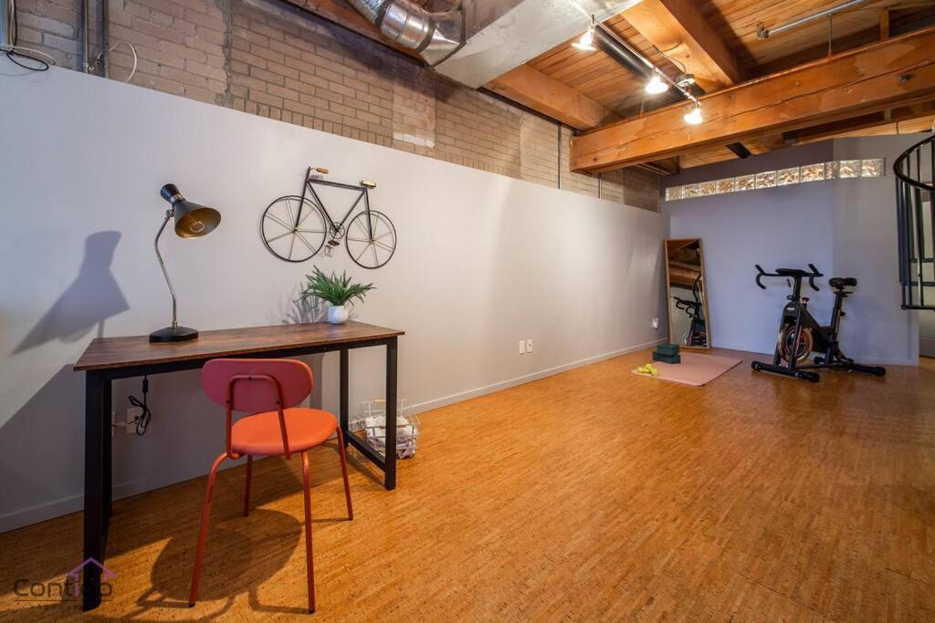 Historic Jd Loft, Near Ice District, Rogers Place, Ug Parking Edmonton Ngoại thất bức ảnh