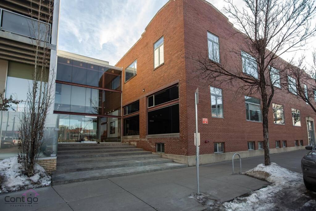 Historic Jd Loft, Near Ice District, Rogers Place, Ug Parking Edmonton Ngoại thất bức ảnh